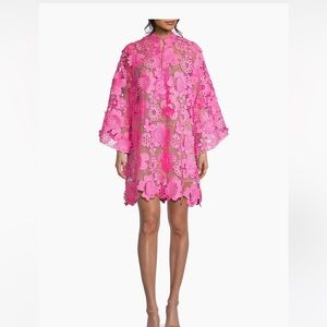 La Vie Style House Lace Mini Caftan